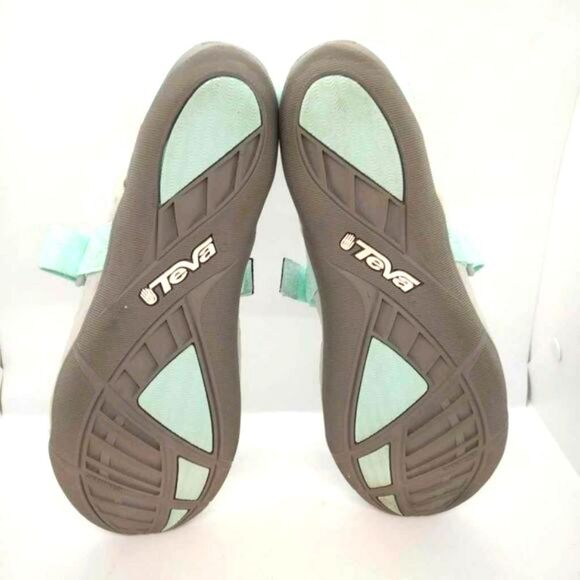 Teva Northwater Gore Strap Slip On Sandals Womens Size 10 Blue Grey Teva Shoes - Picture 7 of 8